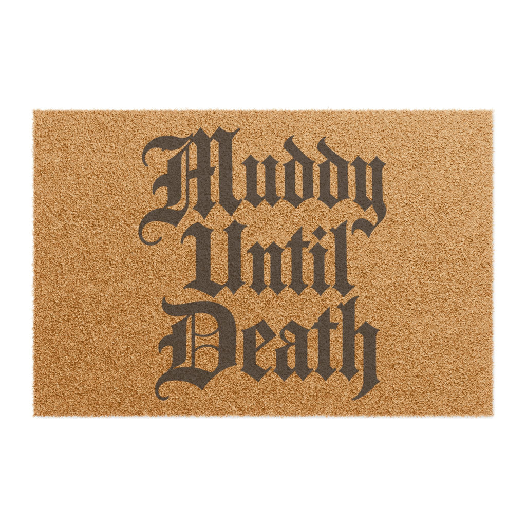 SLOGAN DOORMAT