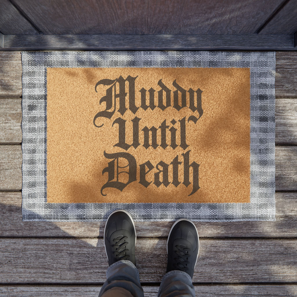 SLOGAN DOORMAT